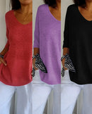 Compre 1 e Leve 3 Blusas em Malha Leve – Decote V